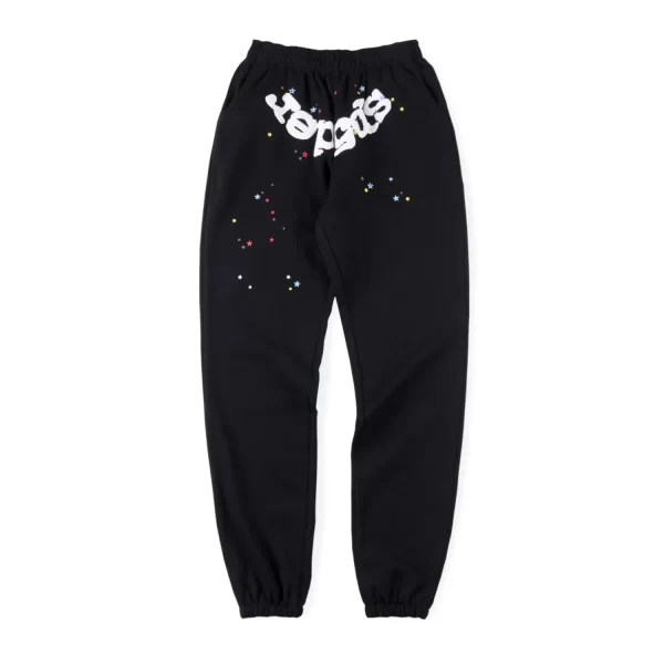 Classic Flame LOGO Graffiti Sp5der Sweatpant