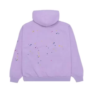 Sp5der Acai Hoodie Purple