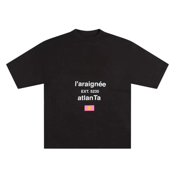 Sp5der L’Araignee T Shirt Black