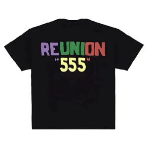 Sp5der Oversized Reunion Tee Black