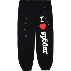 Sp5der Souvenir SP5 Sweatpants Black