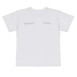 Sp5der Wide T shirt White