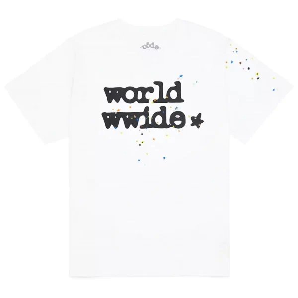 Sp5der Worldwide Tee White