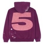 SP5DER NOCTURNAL HIGHWAY HOODIE PURPLE