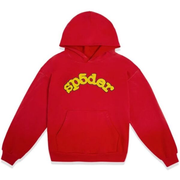 SP5DER OG LOGO HOODIE RED
