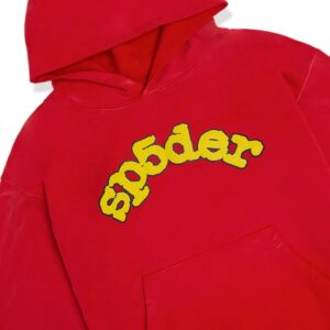 SP5DER OG LOGO HOODIE RED