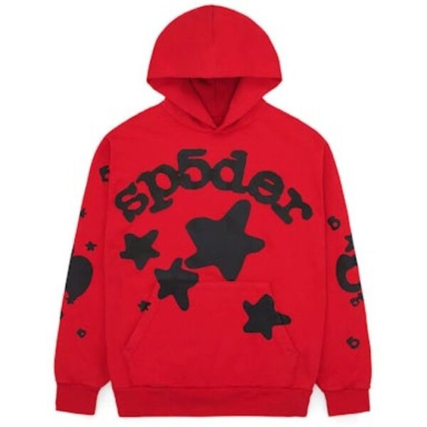 Sp5der Beluga Hoodie Red