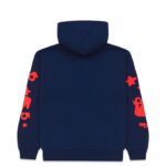 Sp5der Beluga Hoodie – Navy Blue
