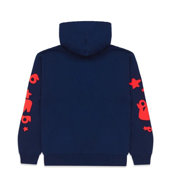 Sp5der Beluga Hoodie – Navy Blue