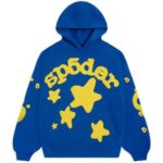 Sp5der Beluga Tc Blue Hoodie