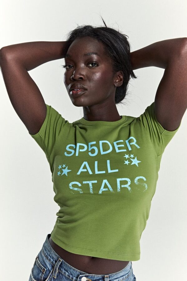 SP5DER ALL STAR BABY TEE