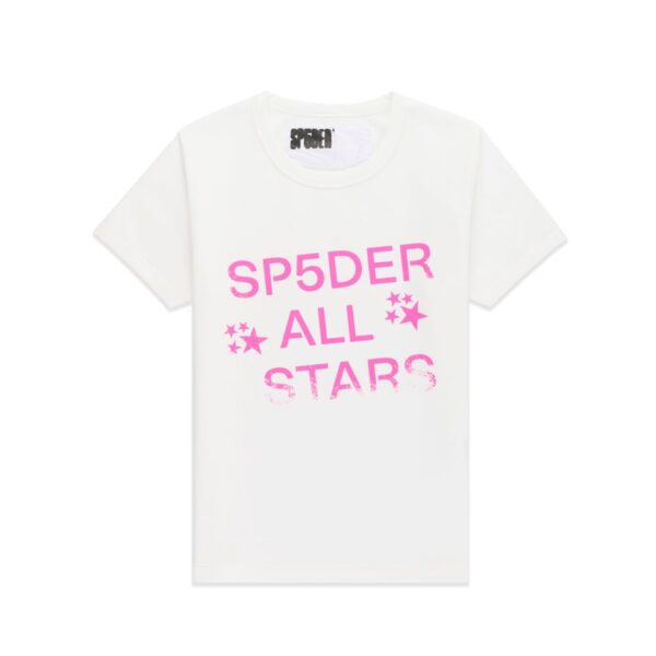 SP5DER ALL STAR BABY TEE WHITE