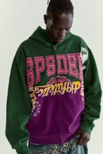 SP5DER CAMPERS FIELD ZIP UP HOODIE