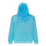SP5DER HEAVY WEB HOODIE LIGHT BLUE