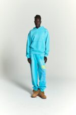 SP5DER HEAVY WEB HOODIE LIGHT BLUE