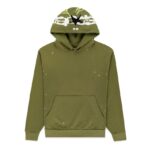 SP5DER HEAVY WEB HOODIE OLIVE