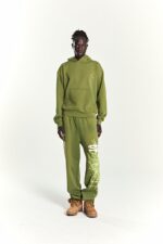SP5DER HEAVY WEB HOODIE OLIVE