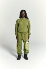 SP5DER HEAVY WEB HOODIE OLIVE