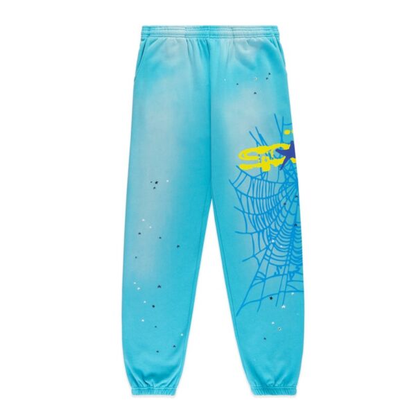 SP5DER HEAVY WEB SWEATPANT LIGHT BLUE