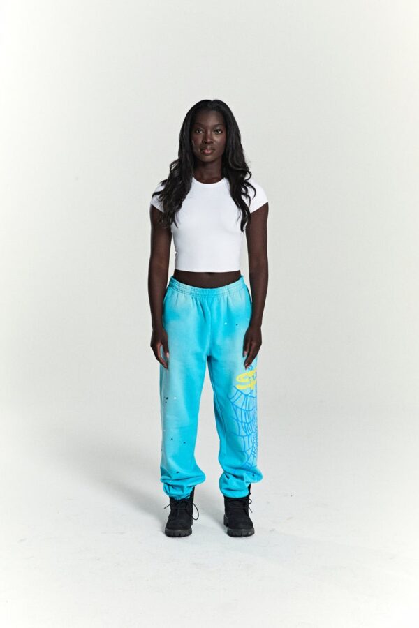 SP5DER HEAVY WEB SWEATPANT LIGHT BLUE