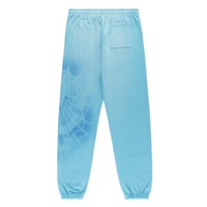 SP5DER OG WEB V2 SPRAY SWEATPANT LIGHT BLUE