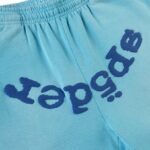 SP5DER OG WEB V2 SPRAY SWEATPANT LIGHT BLUE