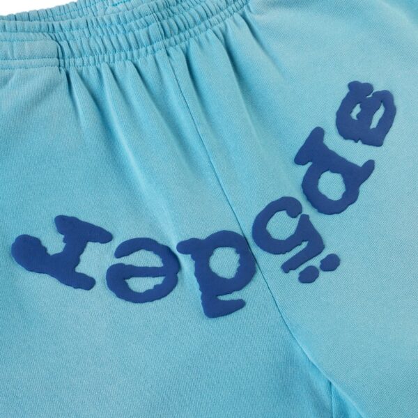 SP5DER OG WEB V2 SPRAY SWEATPANT LIGHT BLUE