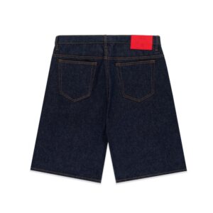 SP5DER V3 LOGO DENIM SHORT BLACK